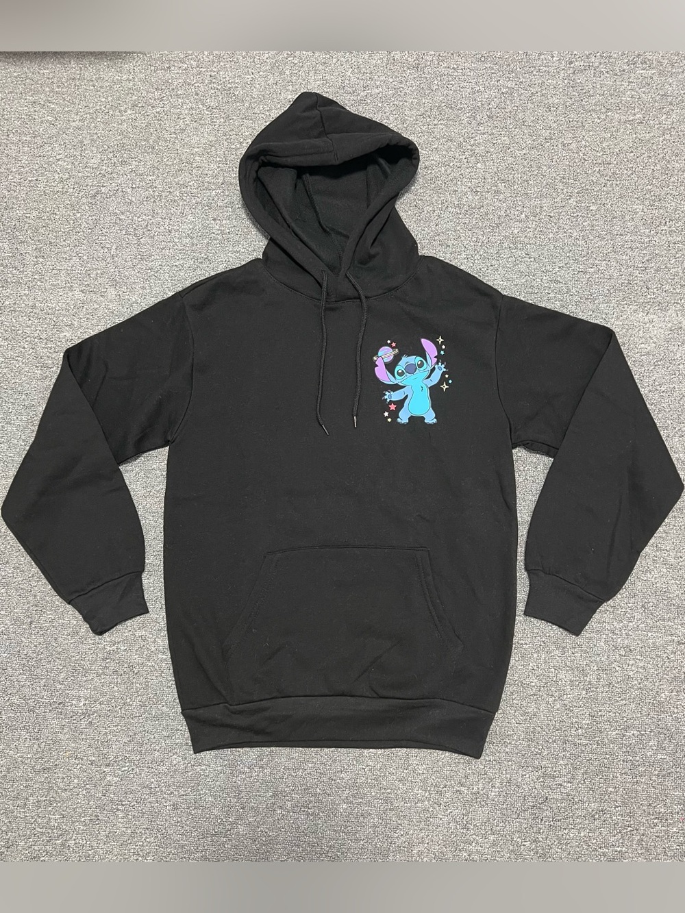 Disney Stitch Black Hoodie Adult XS